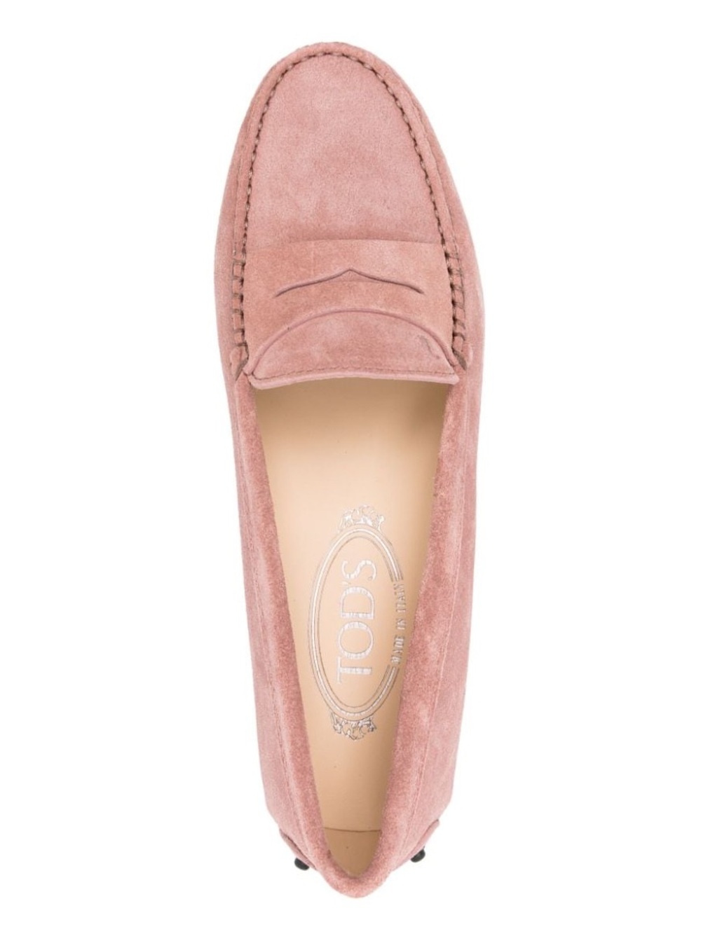 TODS GOMMINO SUEDE LOAFERS